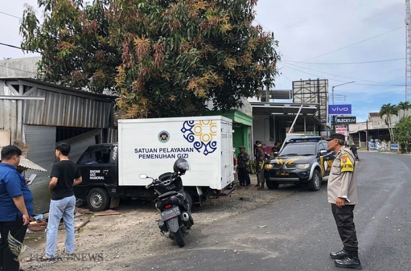 Mobil Operasional MBG Tabrak Tiga Rumah di Malang, Diduga Akibat Gangguan Teknis Kendaraan