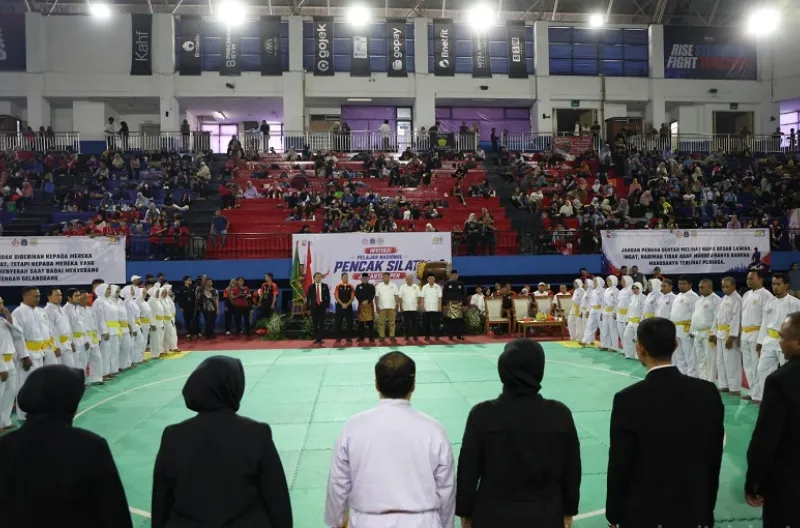 1.282 Atlet dari 14 Provinsi Ramaikan Invitasi Pelajar Nasional Pencak Silat Jakarta Open 2026