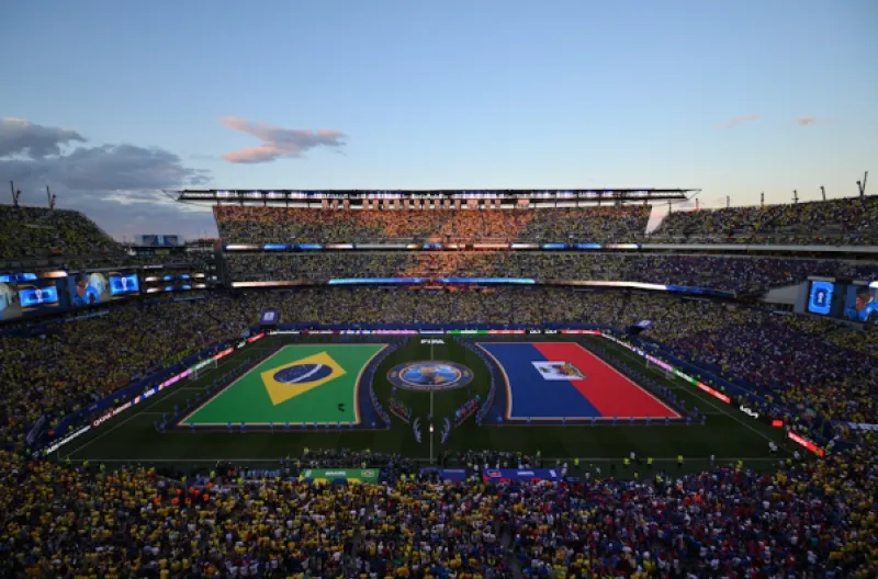 Brasil Pimpin Grup, Haiti Tersingkir