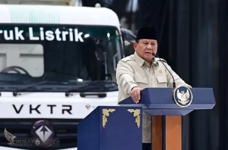 Presiden Prabowo Resmikan Pabrik Perakitan Kendaraan Listrik di Magelang, Dorong Industrialisasi Hijau Nasional