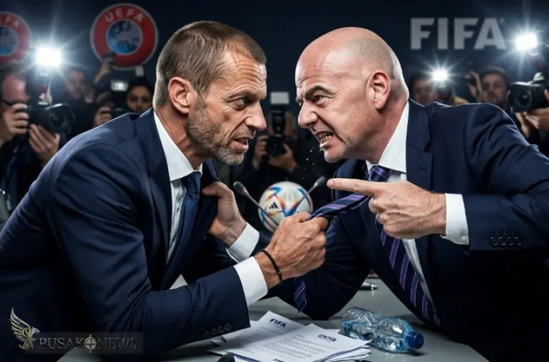 Ketegangan FIFA dan UEFA Memanas, Format Piala Dunia Antarklub Jadi Sorotan Ketegangan FIFA dan UEFA Memanas, Format Piala Dunia Antarklub Jadi Sorotan