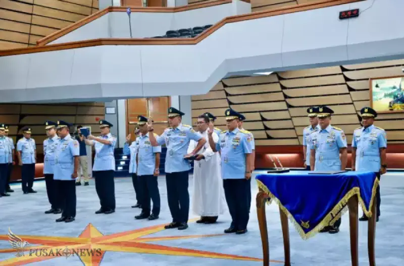 Kasau Pimpin Rotasi Enam Jabatan Strategis TNI AU, Perkuat Profesionalisme dan Kinerja Organisasi