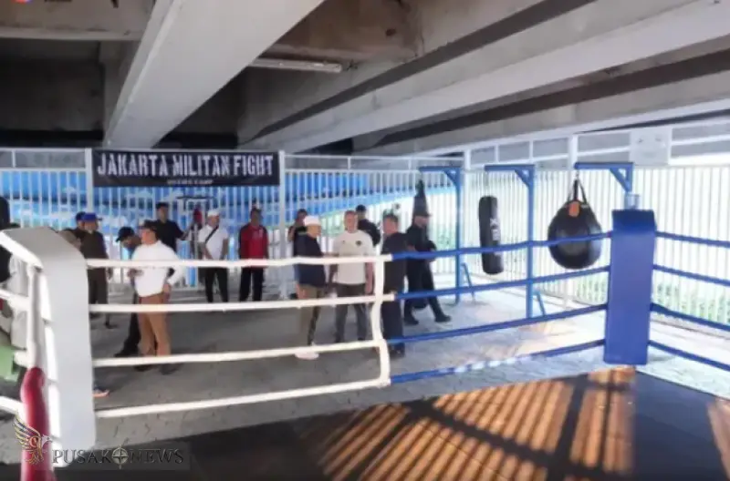 Arena Tinju dan Skateboard Dibangun di Kolong Flyover Pasar Rebo untuk Tekan Tawuran Remaja