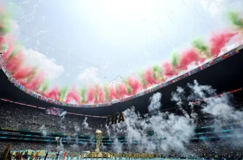 Spektakuler! World Cup 2026 Opening Ceremony , Stadion Azteca Bergemuruh Sambut Turnamen Sepakbola Terbesar Dunia