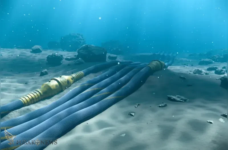 Kabel komunikasi bawah laut