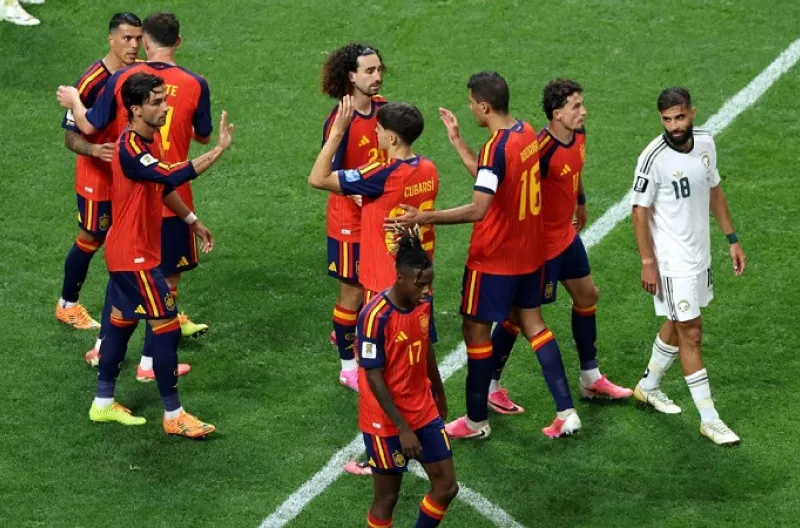Spanyol Kirim Sinyal Kuat di Piala Dunia, Hancurkan Arab Saudi Empat Gol Tanpa Balas