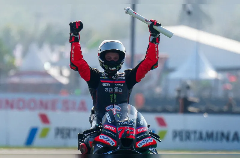 Bezzecchi Juara MotoGP Mandalika 2026, Aprilia Sapu Empat Besar