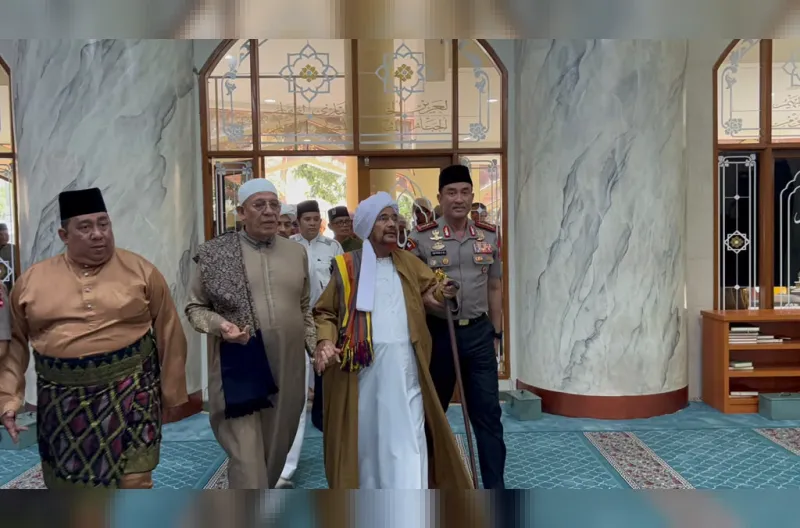 Kapolri Suyudi Temui Habib Umar bin Hafidz di Mabes Polri, Bahas Persatuan dan Keamanan
