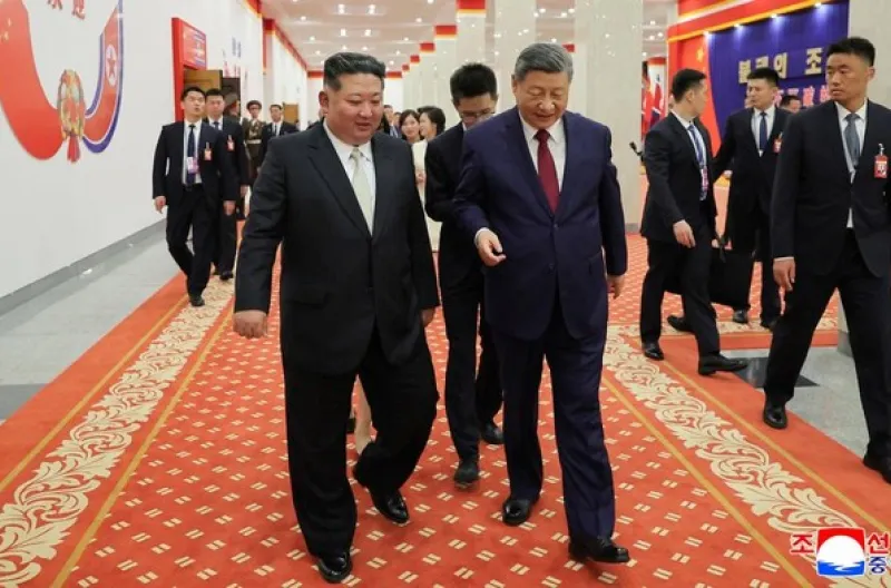 Xi Jinping dan Kim Jong Un Perkuat Kemitraan Strategis, Hubungan China–Korea Utara Masuki Babak Baru