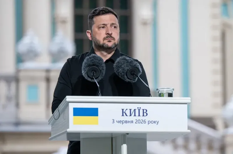 Presiden Ukraina Volodymyr Zelensky
