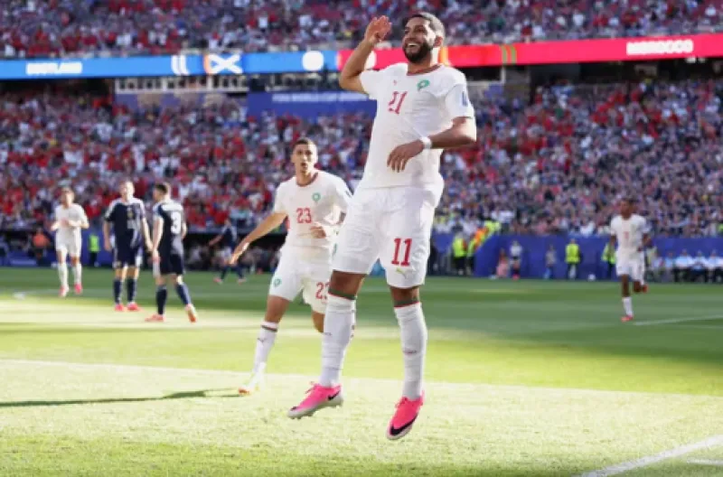 Tendangan Kilat Saibari Antar Maroko Tundukkan Skotlandia, Atlas Lions Puncaki Grup C