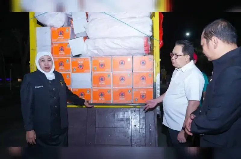 Jawa Timur Bergerak Bantu NTT, Tim BPBD hingga Tenaga Medis Dikerahkan