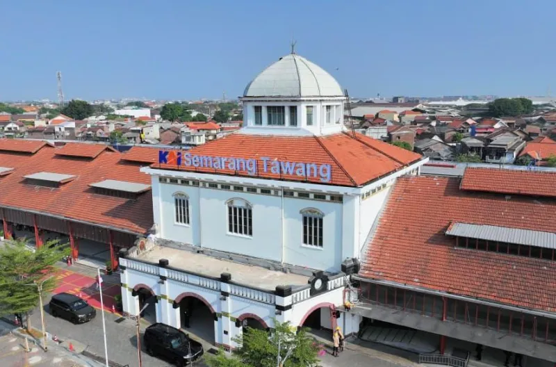 Presiden Prabowo Resmikan Revitalisasi Stasiun Semarang Tawang, Sejarah Dipertahankan dan Transportasi Nasional Diperkuat