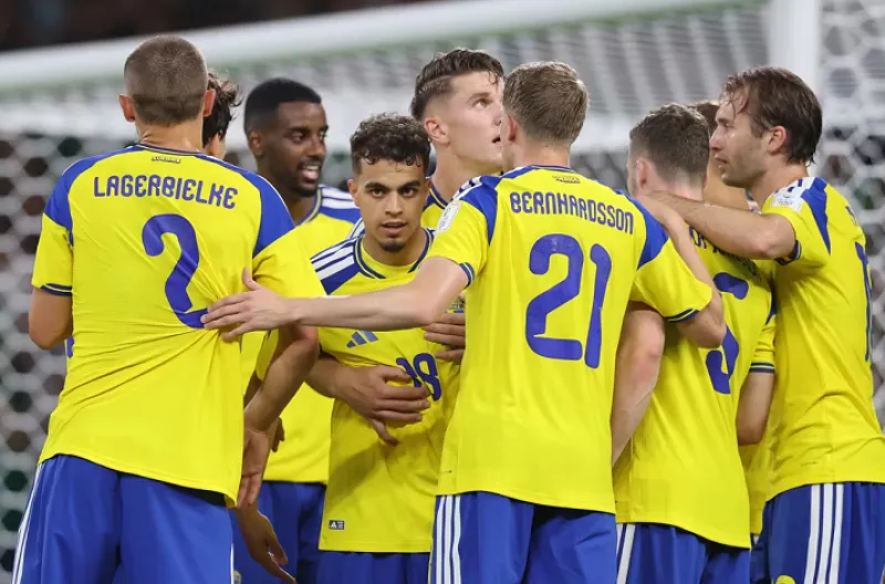 Swedia Hancurkan Tunisia 5-1, Gyokeres dan Isak Antar Tim Skandinavia Puncaki Grup F
