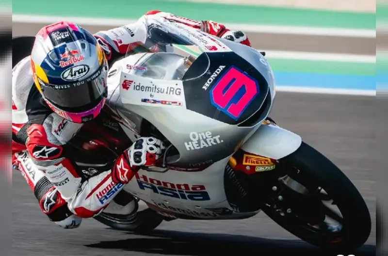 Pembalap muda Indonesia, Veda Ega Pratama (Rider Honda Team Asia)
