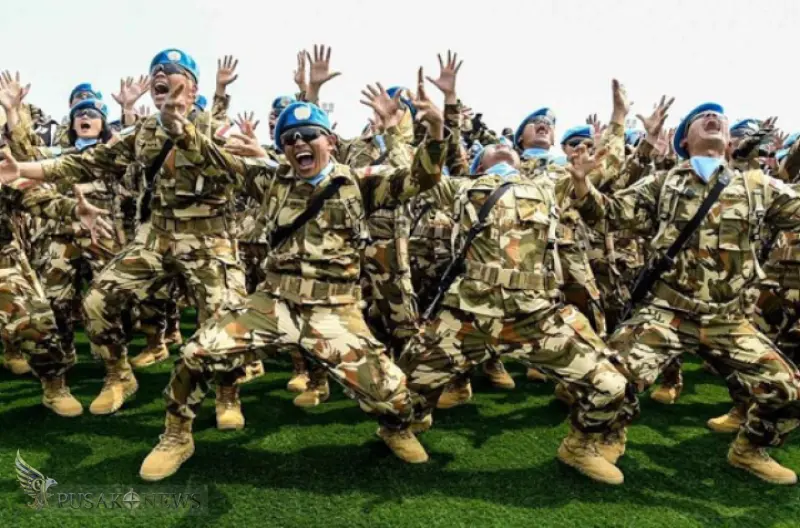 Tentara Nasional Indonesia (TNI) yang tergabung dalam misi perdamaian United Nations Interim Force in Lebanon (UNIFIL) di Lebanon selatan
©PusakoNews.com/red