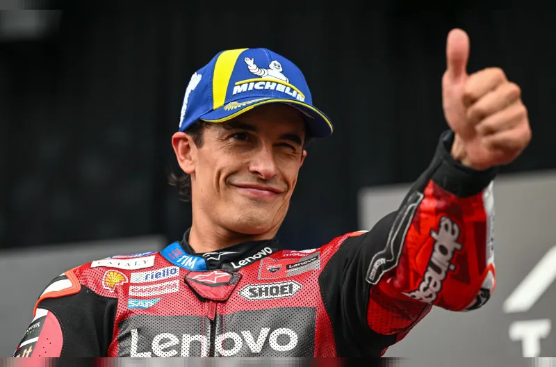 Marc Marquez (Ducati Lenovo Team) merebut medali emas Tissot Sprint dan berjaya dalam pertarungan epik melawan Jorge Martin (Aprilia Racing) di Phillip Island.