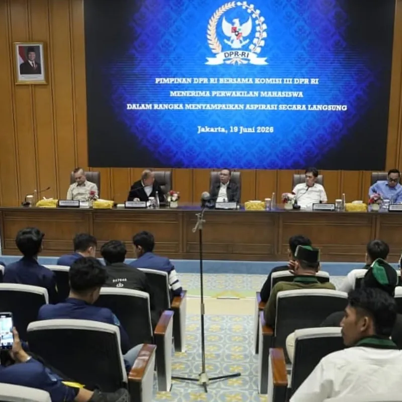 DPR RI Tindak Lanjuti Aspirasi Mahasiswa, Kawal Efisiensi MBG, Transparansi BBM, dan Penyelesaian Guru Honorer