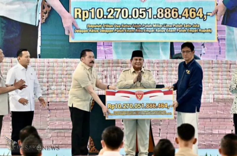 Presiden Prabowo Saksikan Penyelamatan Kekayaan Negara Rp10,27 Triliun dan Penguasaan Kembali 2,37 Juta Hektare Kawasan Hutan
