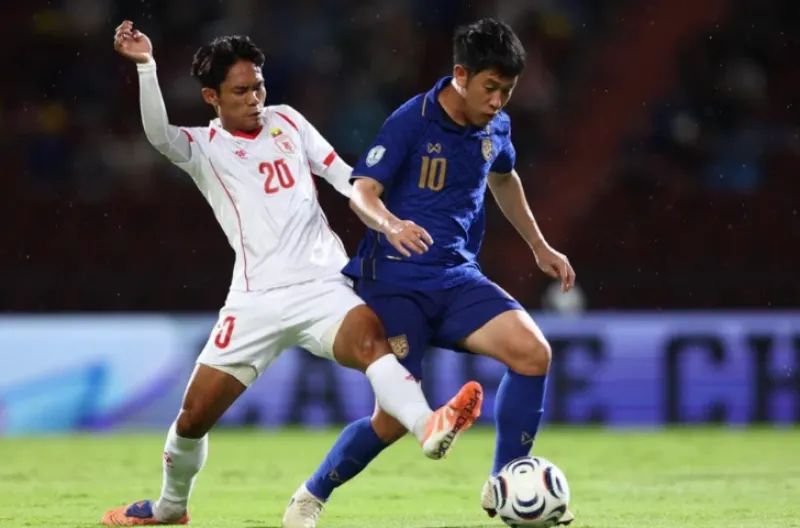 Myanmar Tumbang 0-2, Thailand Pastikan Diri Jadi Juara Grup B