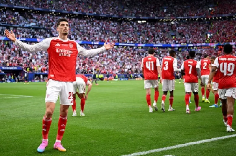 Update Final Liga Champions UEFA: GOOOALLL! Ousmane Dembele -- Paris Saint-Germain 1-1 Arsenal