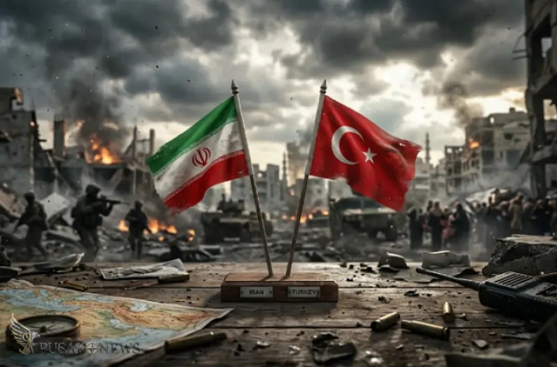 Ilustrasi Iran-Turki dan Pengkhianatan Negara Teluk
©PusakoNews.com/red
