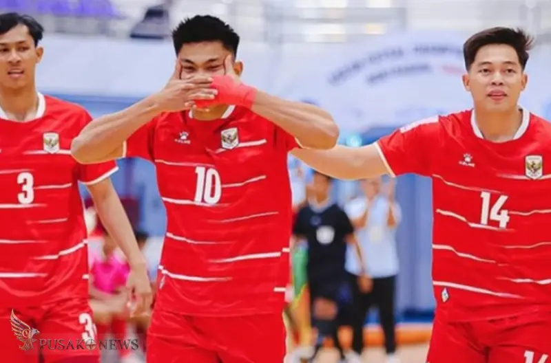 Timnas Futsal Indonesia Puncaki Klasemen Grup Usai Libas Brunei 7-0 di Piala AFF 2026