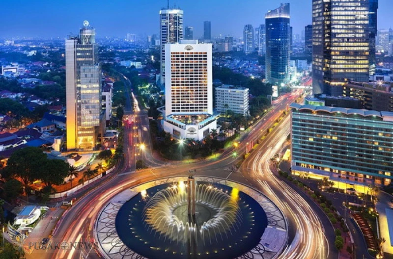 Ilustrasi Keindahan Kota Jakarta dari Udara
©PusakoNews.com/red