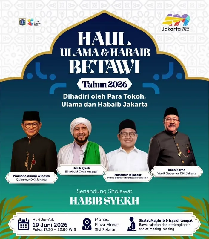 Pramono Anung, Cak Imin, dan Habib Rizieq Satu Panggung di Monas, Ribuan Jamaah Larut dalam Lantunan Shalawat untuk Persatuan Bangsa Pramono Anung, Cak Imin, dan Habib Rizieq Satu Panggung di Monas, Ribuan Jamaah Larut dalam Lantunan Shalawat untuk Persatuan Bangsa