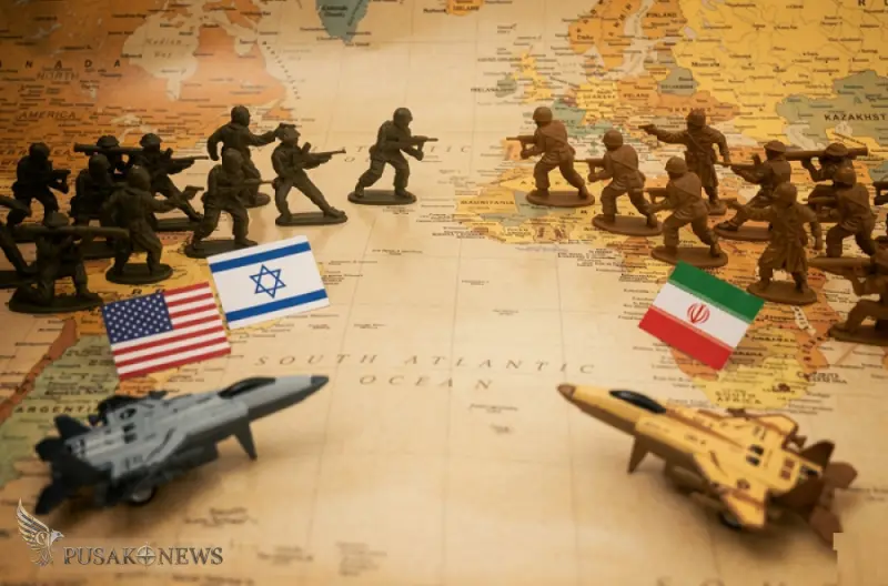 Ilustrasi: Eskalasi Timur Tengah, AS-Israel Perangi Iran