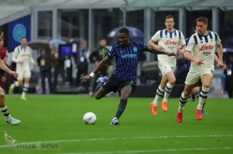 Inter Milan Gagal Menang! Atalanta Samakan Skor di Menit Akhir, Laga Panas Berujung Kartu Merah