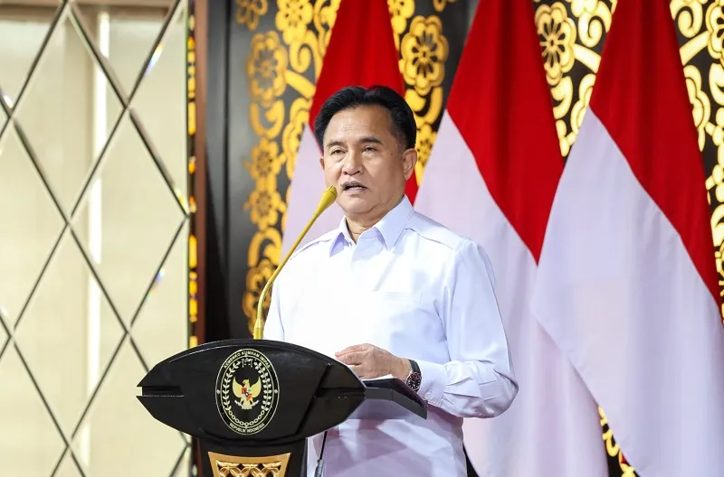 Menteri Koordinator Bidang Hukum, Hak Asasi Manusia, Imigrasi, dan Pemasyarakatan (Menko Kumham Imipas), Yusril Ihza Mahendra