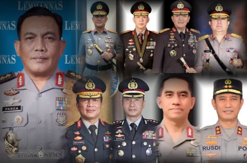 Mutasi Komjen Panca Picu Perubahan, Ini 10 Jenderal Bintang 3 yang Masih Bertugas di Luar Polri