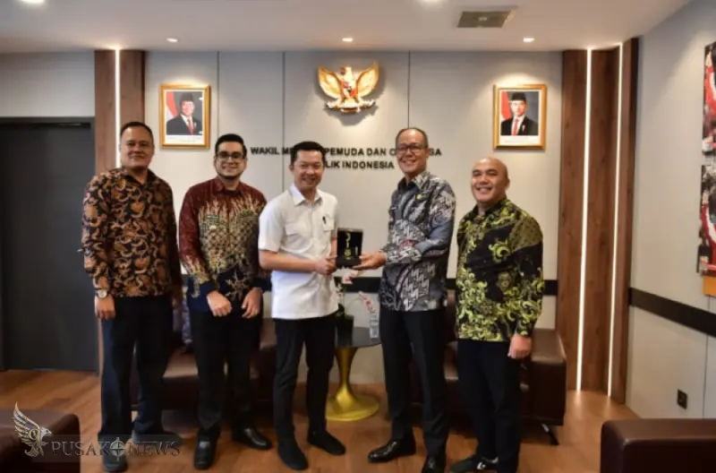 Wamenpora Terima Wali Kota Sukabumi, Bahas Pengembangan Kepemudaan dan Keolahragaan Daerah