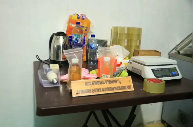 Laboratorium Sabu di Pidie Terbongkar, 11 Orang Diamankan