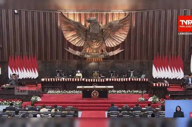 Ilustrasi: sidang DPR RI.