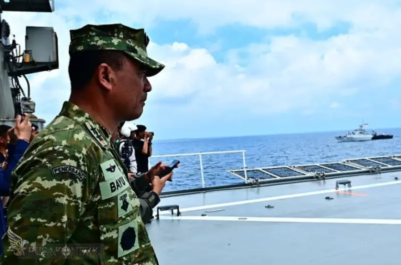Perkuat Sinergi Udara-Laut, Danpuspenerbal Tinjau Puncak Latopsgabla 2026