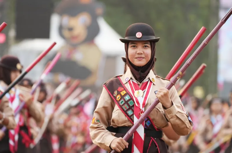 Jambore Nasional XII 2026 Diikuti 19.833 Peserta, Pramuka Didorong Dukung Swasembada Pangan