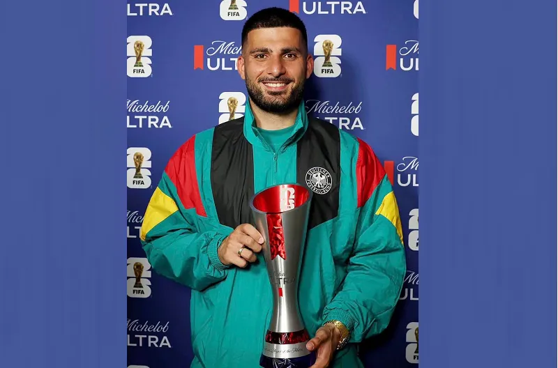 Pemain Terbaik Pertandingan Michelob Ultra Superior, Deniz Undav (Jerman)
