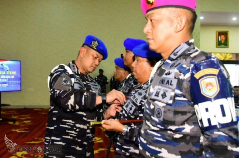 TNI Angkatan Laut melalui Pusat Polisi Militer Angkatan Laut (Puspomal) menyelenggarakan Rapat Kerja Teknis (Rakernis) Polisi Militer Angkatan Laut (Pomal) Tahun 2026 di Gedung R.B. Soepardan, Markas Komando Puspomal, Kelapa Gading, Jakarta Utara.
©Pusako