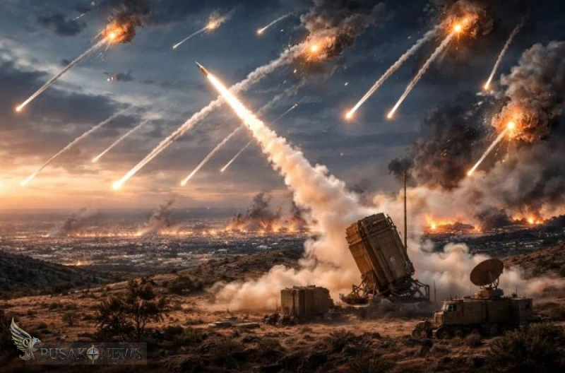 Serangan Rudal Klaster Iran Meningkat, Sistem Pertahanan Israel Hadapi Tekanan