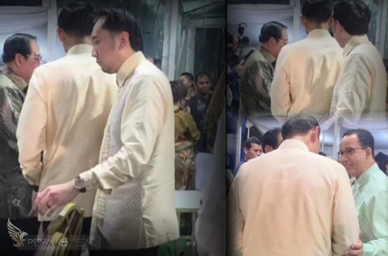 Halalbihalal Lebaran di Cikeas, SBY Sambut Sejumlah Tokoh Nasional