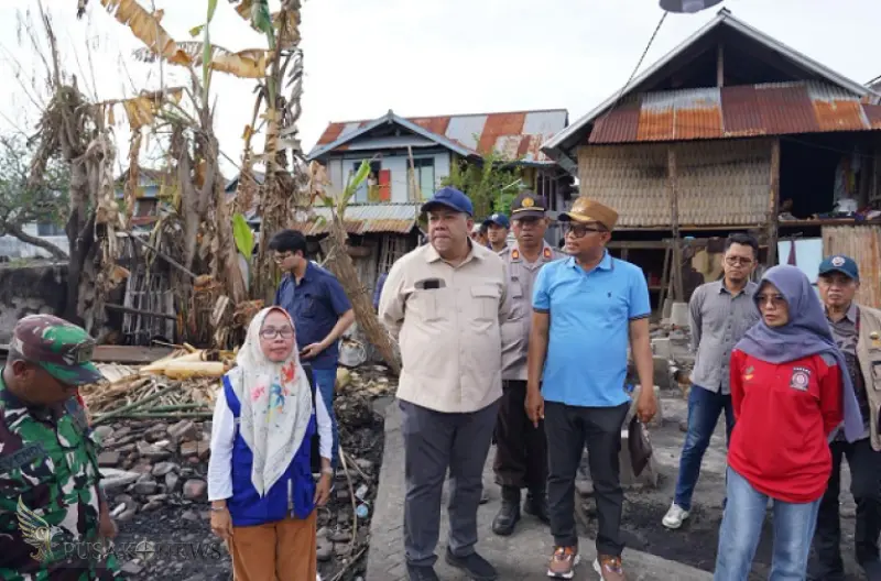 Pasca Kebakaran, Desa Kalimango Disiapkan Jadi Model Permukiman Terbaik di Indonesia Pasca Kebakaran, Desa Kalimango Disiapkan Jadi Model Permukiman Terbaik di Indonesia