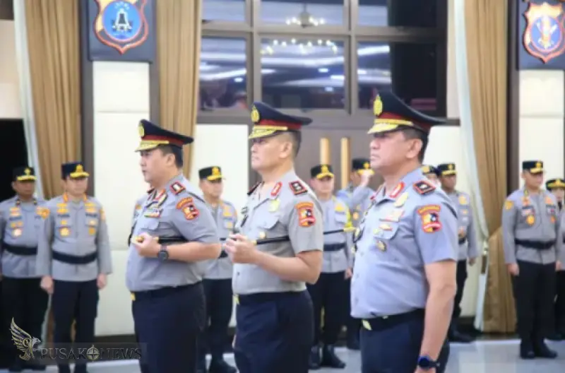 Resmi! 47 Jenderal Polri Naik Pangkat, Ada Satu Jenderal Bintang 3