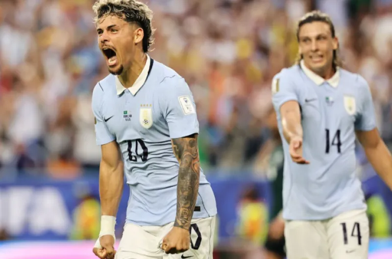 Maxi Araujo Selamatkan Uruguay dari Kekalahan, Arab Saudi Gagal Amankan Kemenangan
