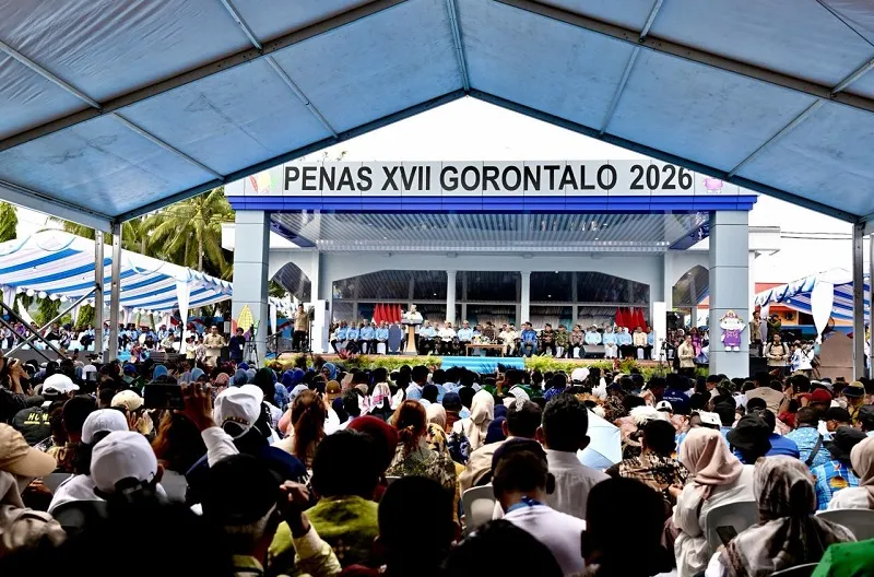 Presiden Prabowo Hadiri PENAS Petani dan Nelayan XVII di Gorontalo, Tegaskan Swasembada Pangan dan Energi Menuju Kemandirian Bangsa