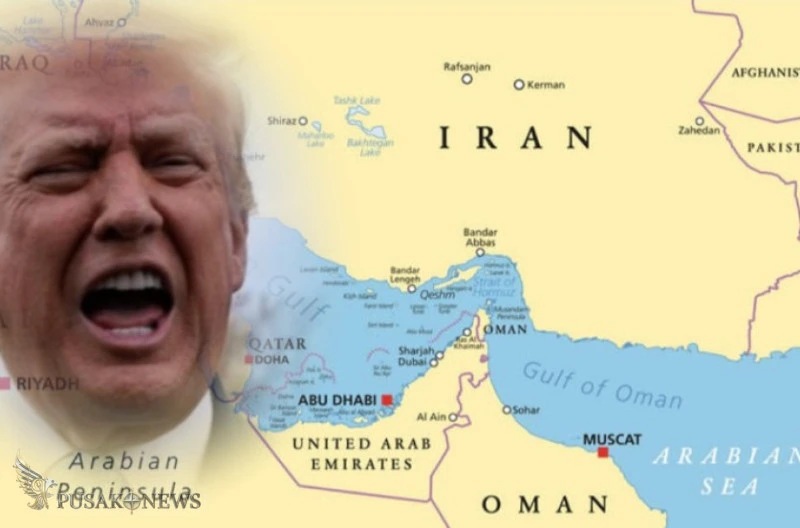 Ilustrasi Trump Murka Iran Nekat Pungut Biaya di Selat Hormuz
©PusakoNews.com/red