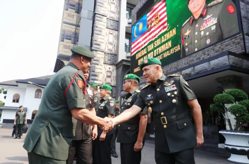 Kasad Terima Kunjungan Panglima Tentera Darat Malaysia, Perkuat Kerja Sama Strategis dan Stabilitas Kawasan