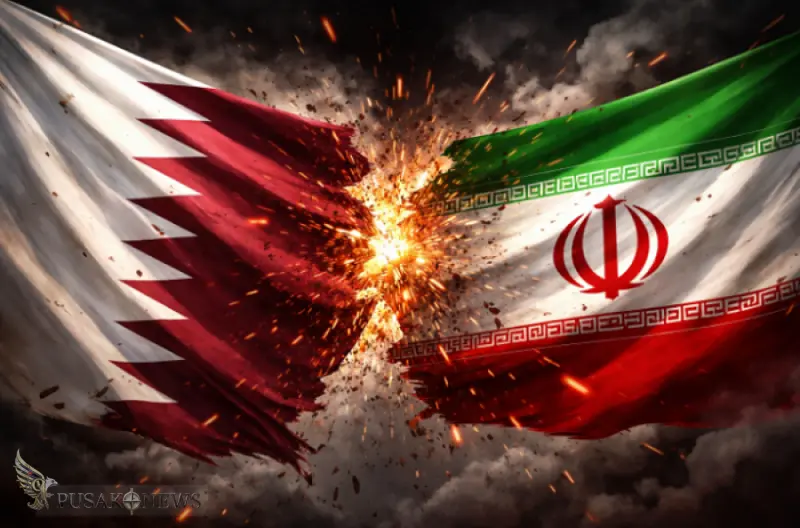 Ilustrasi Qatar-Iran Memanas
©PusakoNews.com/red