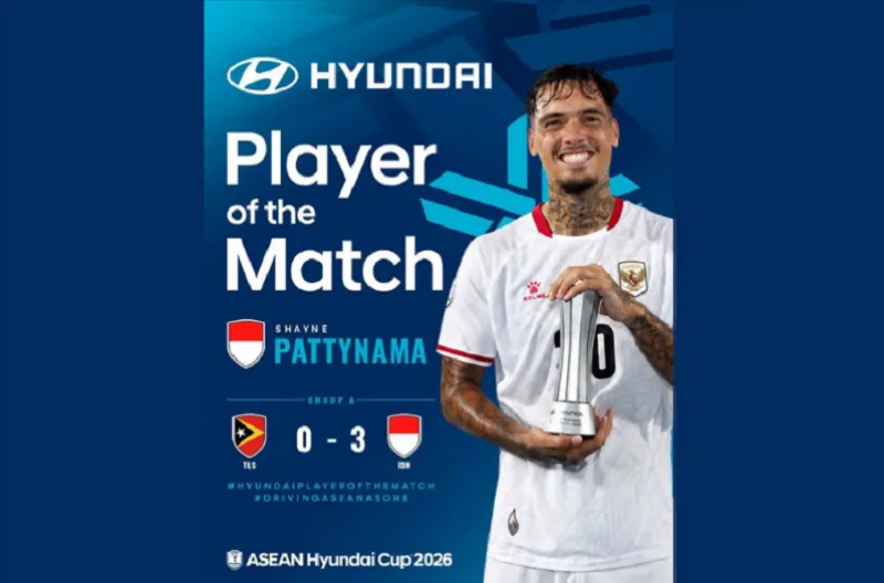Hyundai Player of the Match - Shayne Pattynama (#20), Indonesia